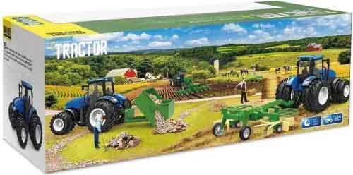 Радиоуправляемая модель фермерский трактор Korody KR6646HB с зерновой сеялкой