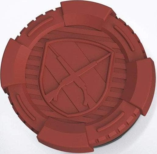 Накладки на стики KontrolFreek Grips Call of Duty WWII Red для геймпада Dualshock PS4 (красный)