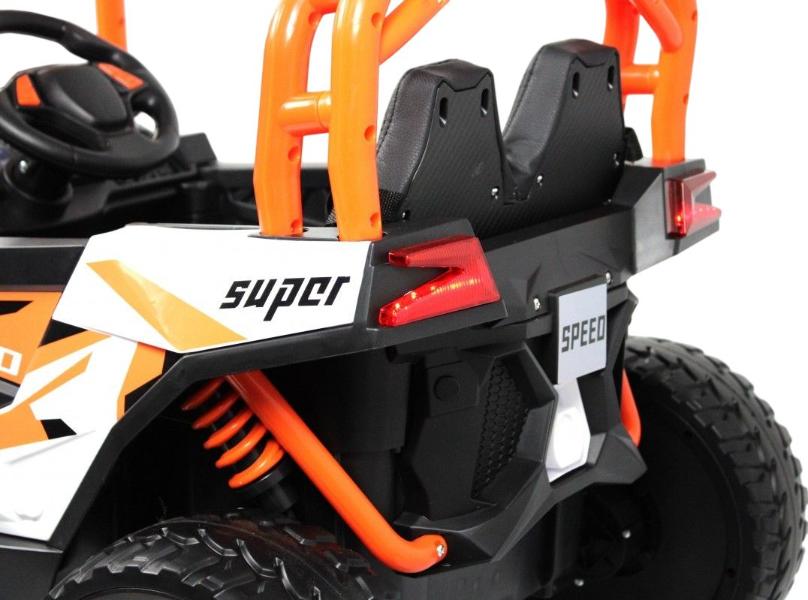 Детский электромобиль RiverToys F888FF-A 4WD оранжевый
