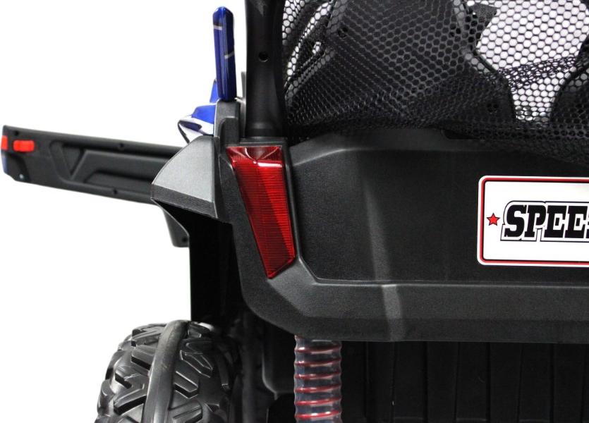 Детский электромобиль RiverToys T777TT 4WD синий Spider