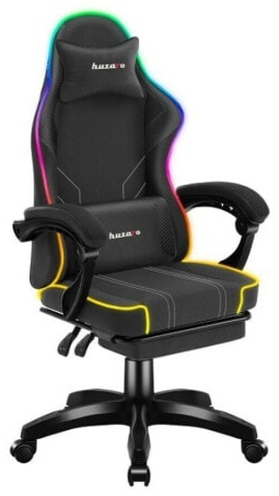 (EU) Игровое кресло Huzaro HZ-FORCE 3.7 RGB BLACK, 265249165, Серое