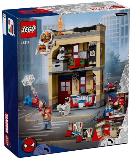 (EU) Конструктор LEGO Marvel Квартира Питера Паркера (76317)