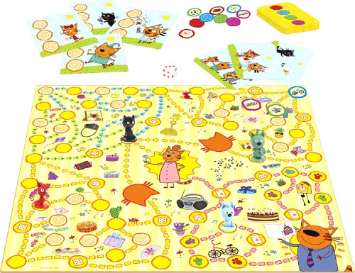 Настольная игра ZVEZDA Три кота: День Рождения Папы (ZV-8924)