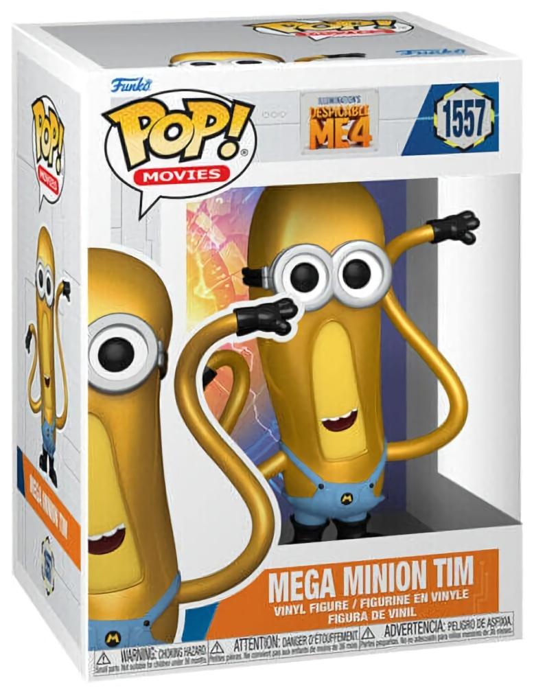 (CN) Фигурка Funko Pop! Movies: Despicable Me 4 - Mega Minion Tim (1557)