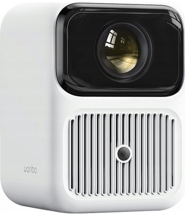 (EU) Проектор Xiaomi Wanbo Dali 1 (портативный, HD 720p, 350 ANSI, Android 9.0, автофокус, Wi-Fi 6), Белый