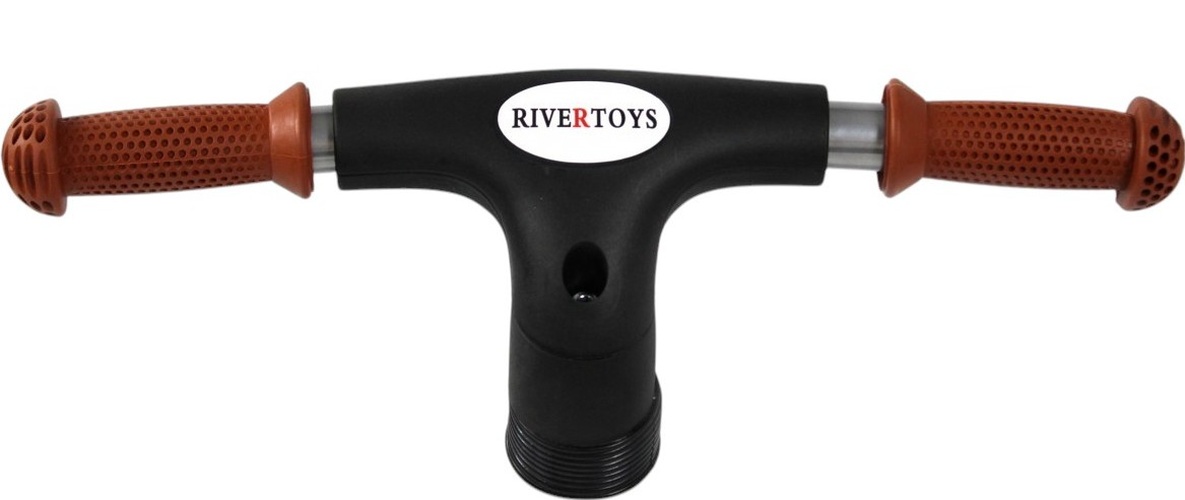 Детский беговел RiverToys (HB-001) (белый)