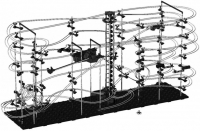 Динамический конструктор SpaceRail Космические горки уровень 5 (231-5)