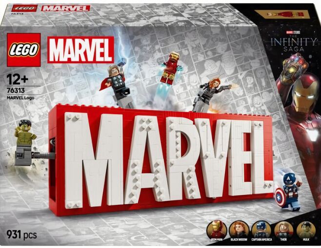 (EU) Конструктор LEGO Marvel Логотип (76313)