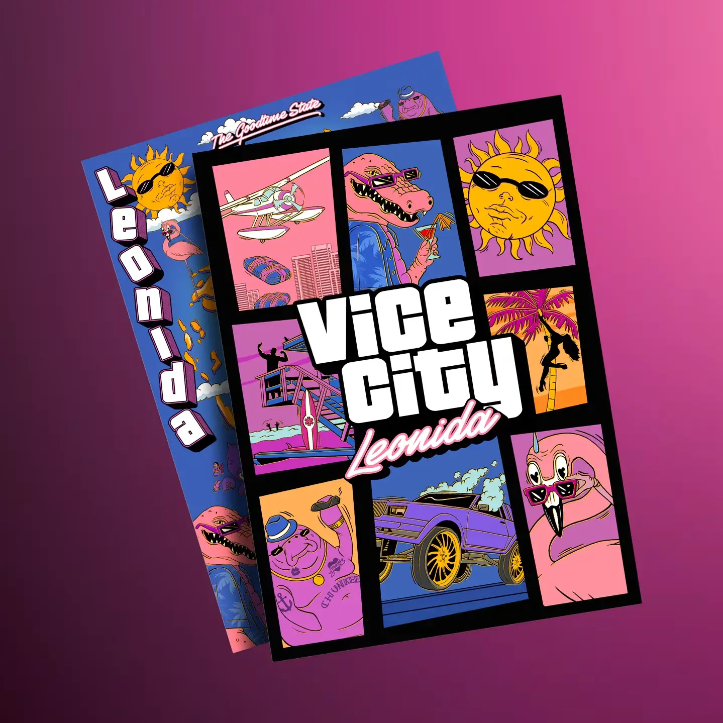 Коллекционный набор Grand Theft Auto VI (GTA 6): The Goodtime State – Vice City Collection