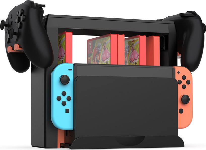 Стеллаж для хранения DOBE для Nintendo Switch (черный) (TNS-19051)