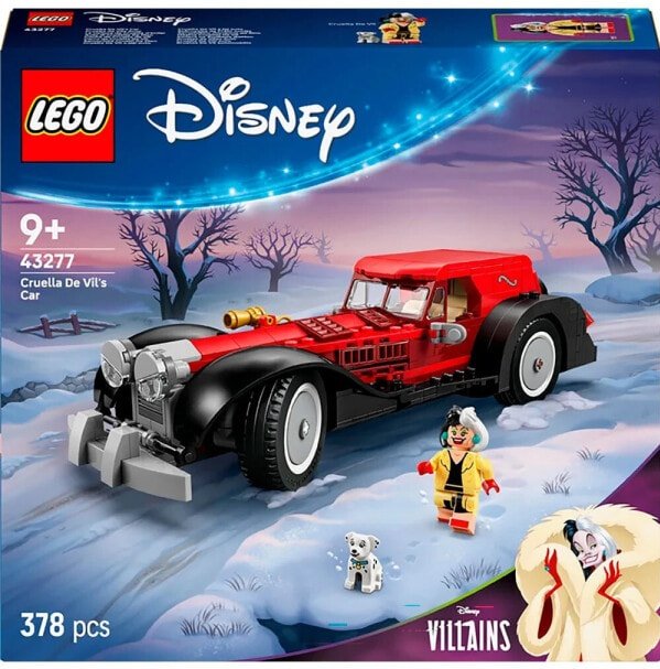 (EU) Конструктор LEGO Disney Автомобиль Круэллы (43277)