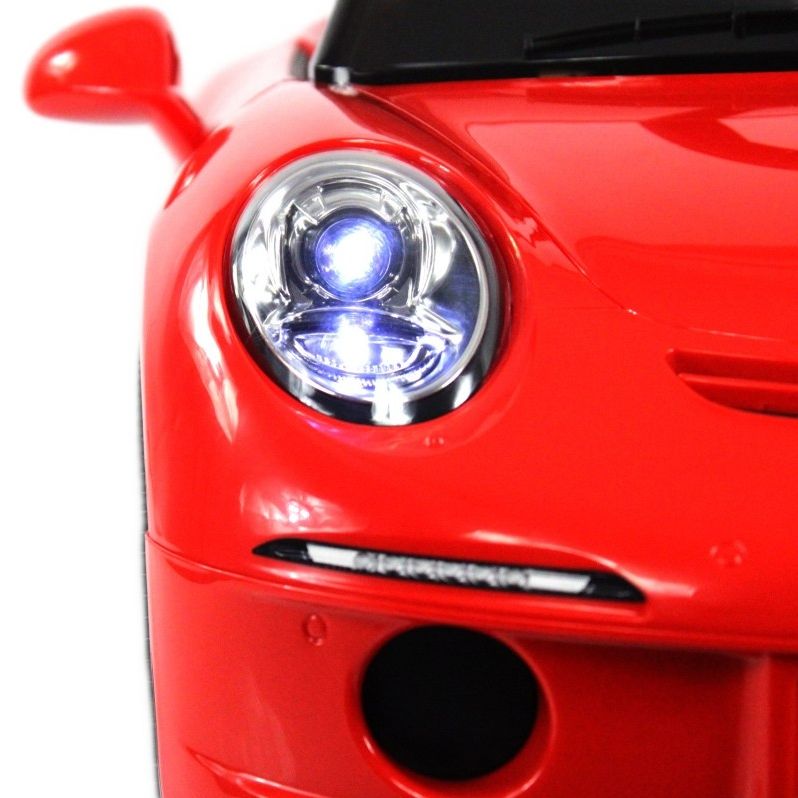 Детский электромобиль RiverToys Porsche 911 RUF (A444AA) красный