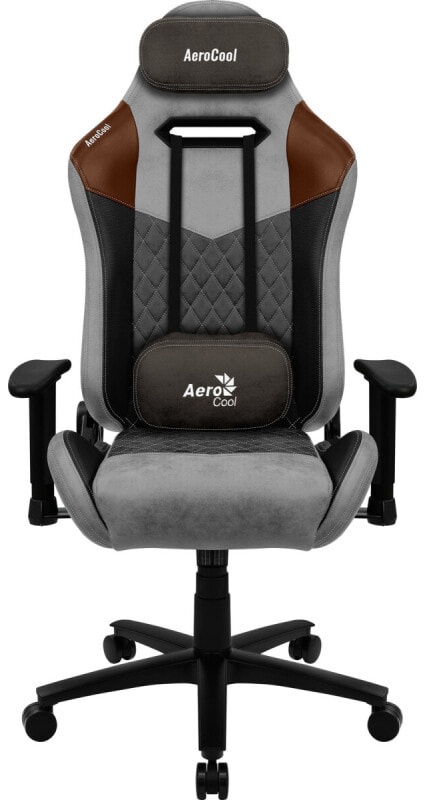 (EU) Игровое кресло Duke Alcantara Style Tan Grey, 29822189, Серое