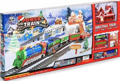Железная дорога Новогодний Экспресс BSQ 732 см (BSQ-21816)