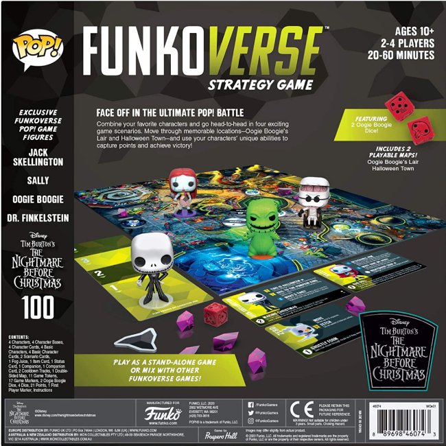Настольная игра POP! Funkoverse NBC 100 4 Pack (46074)