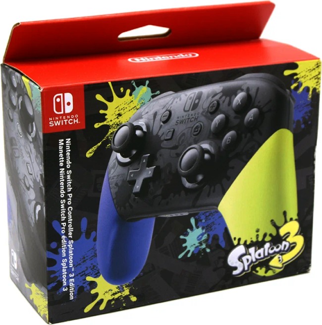 Геймпад Nintendo Switch Pro Controller Splatoon 3 Limited Edition