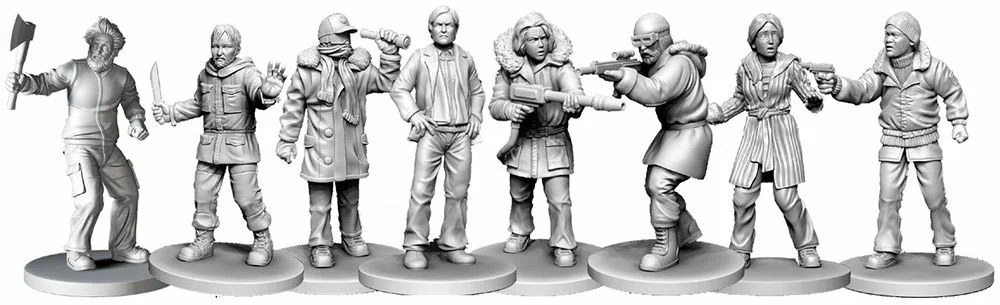 Настольная карточная игра Hobby World Нечто. Норвежская станция. Набор миниатюр (PG065P1)