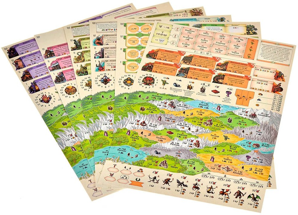 (EU) Настоьная игра Hobby World Герои II