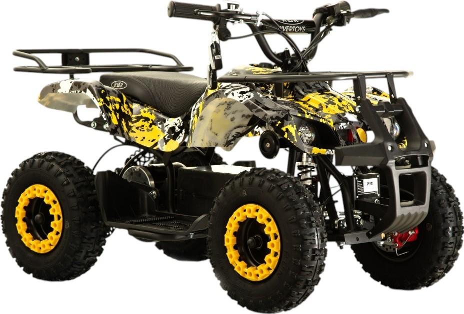 Детский электроквадроцикл RiverToys (ANRI) (желтый Special)