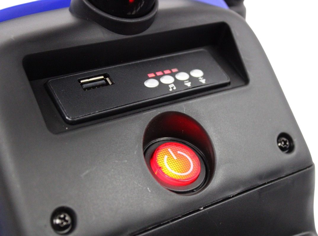 Детский электромобиль RiverToys H444HH синий