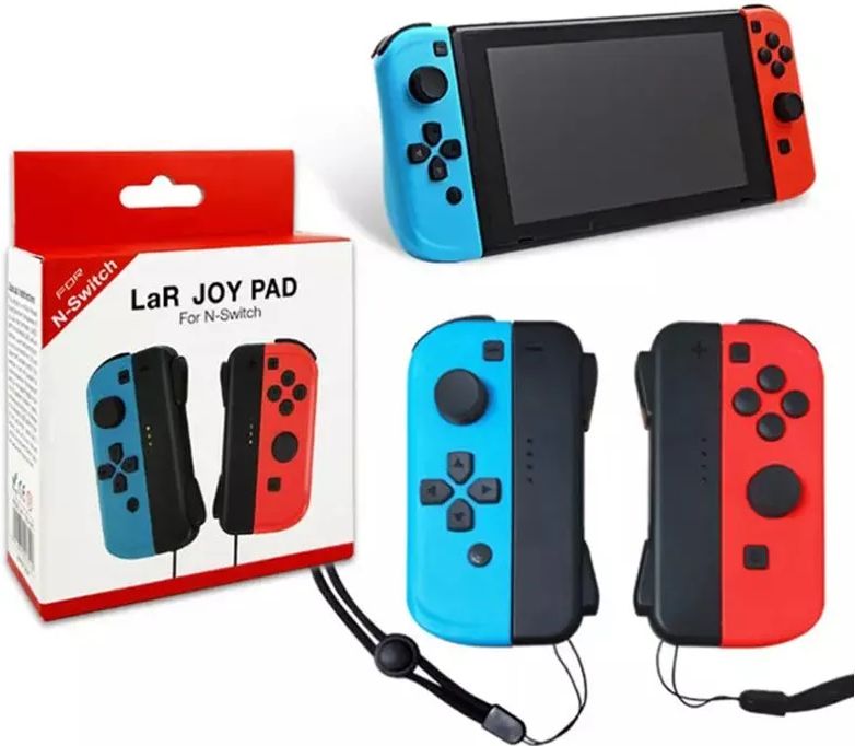 Набор 2 Контроллера Joypad Nintendo Switch (HSY-018/TNS-1810) Red/Blue