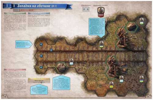 Настольная карточная игра Hobby World Gloomhaven. Мрачная гавань: Челюсти льва (915377)