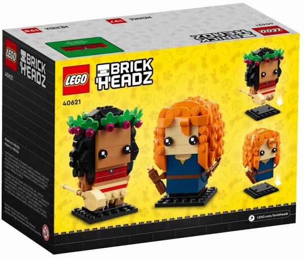 (EU) Конструктор LEGO Brick Headz Моана (40621)