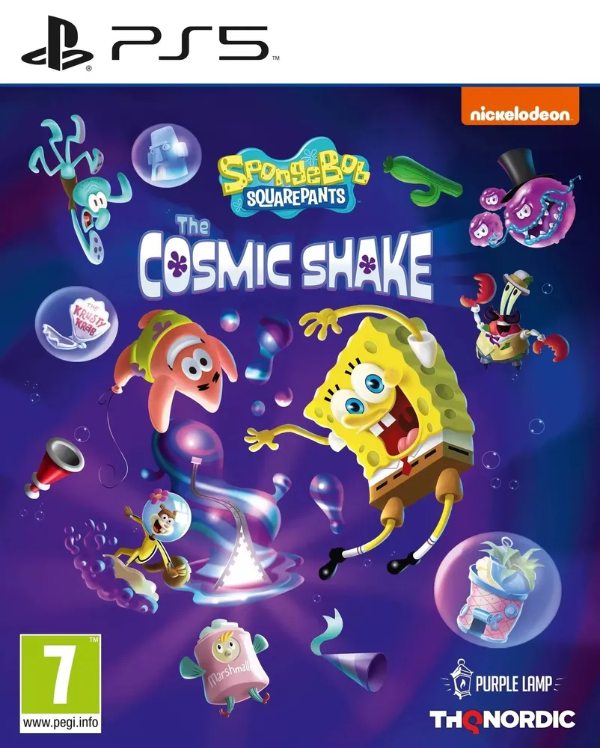 Игра SpongeBob SquarePants The Cosmic Shake (PS5, русская версия)