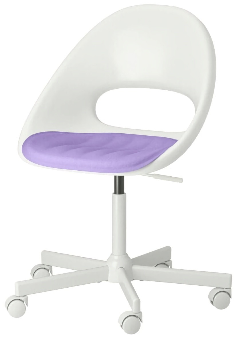 (EU) Подушка на стул IKEA PYNTEN, Фиолетовая
