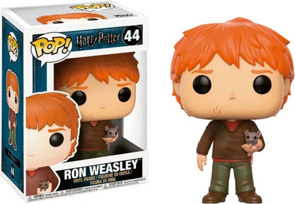 

(EU) Фигурка Funko POP! Harry Potter: Ron Weasley with Scabbers (44)