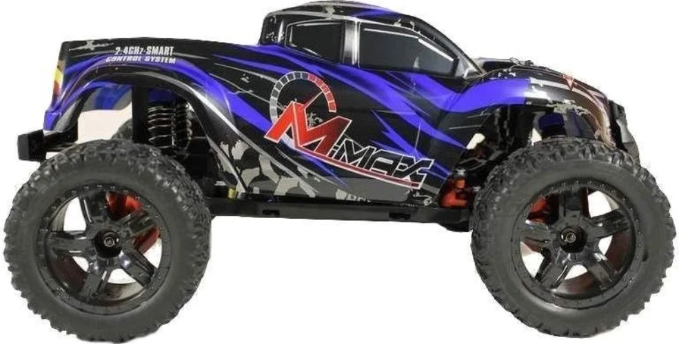Радиоуправляемая модель Remo Hobby монстр MMAX UPGRADE 4WD (1к10) синий (RH1031UPG-BLUE)