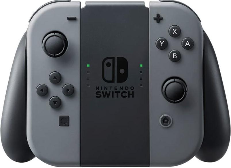 Nintendo Switch 32GB rev.2 (Серый) + защитная плёнка + игра The Legend of Zelda: Breath of the Wild