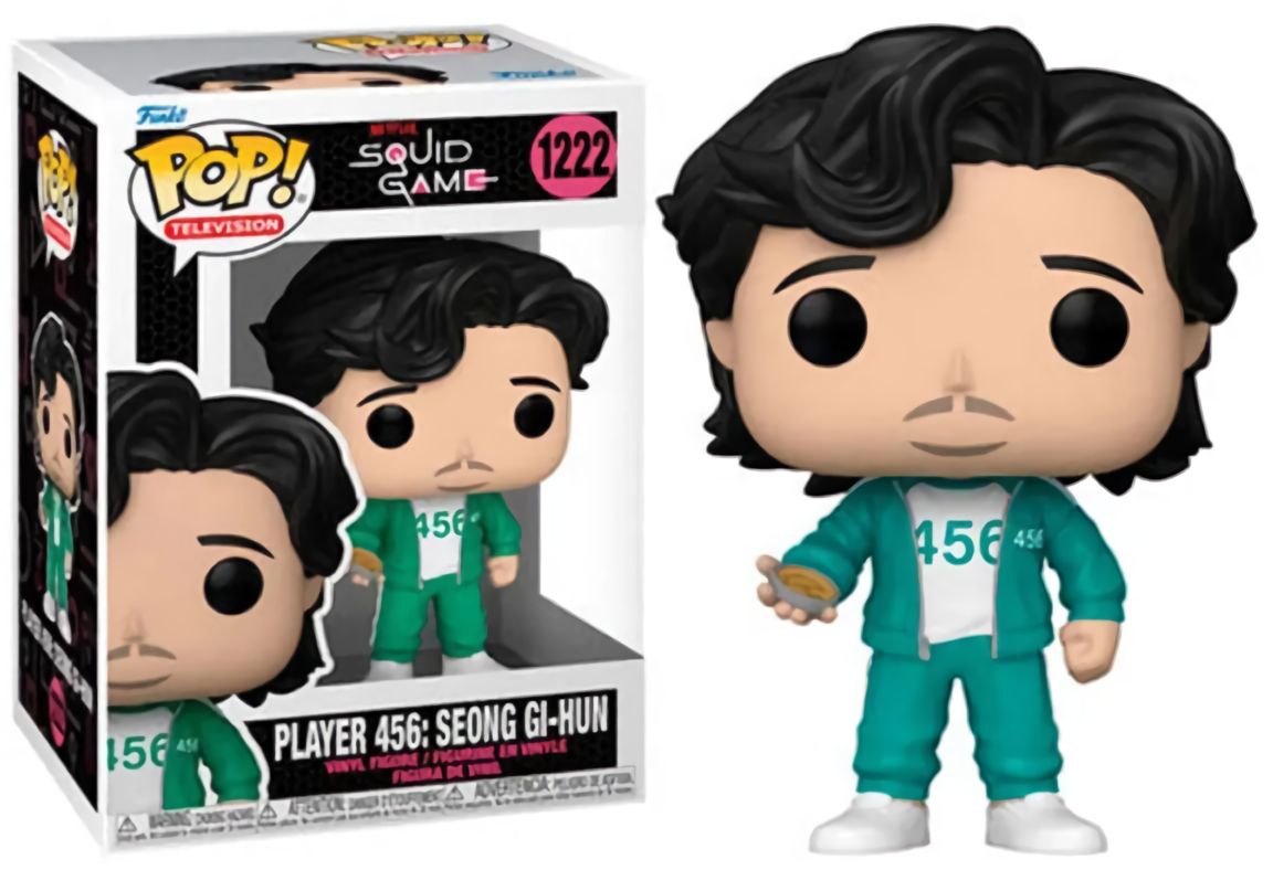 (EU) Фигурка Funko POP! Television: Player 456: Seong Gi-Hun (1222)