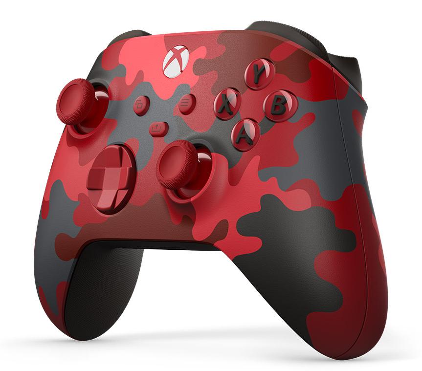 Геймпад Microsoft Xbox Series X|S Wireless Controller Daystrike Camo (красный камуфляж)