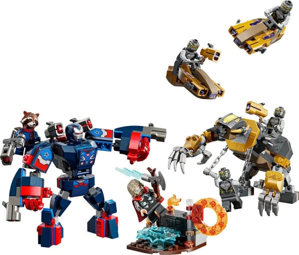 (EU) Конструктор LEGO Marvel Мстители: Финальная битва Тор против Читаури (76322)