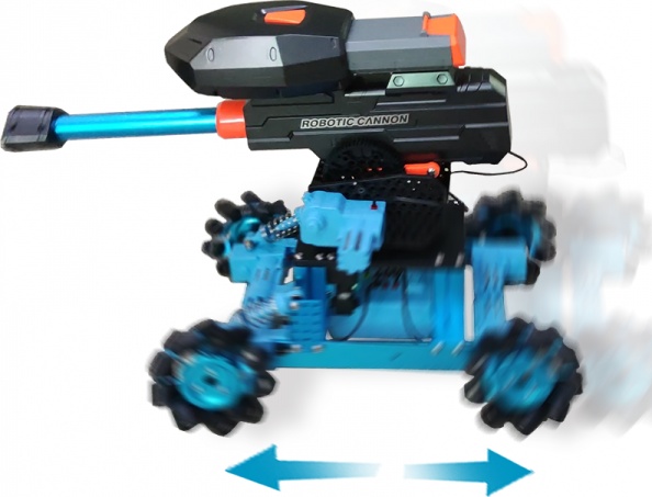 Радиоуправляемый конструктор Hui Na Toys BKN DIY 63 детали - робот водомет (HN-K7-DIY)