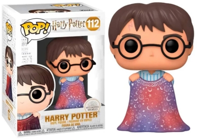 (EU) Фигурка Funko POP! Harry Potter: Harry Potter with Invisibility Cloak (112)