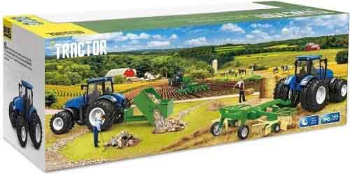 Радиоуправляемая модель фермерский трактор Korody KR6646HK с зерновой сеялкой