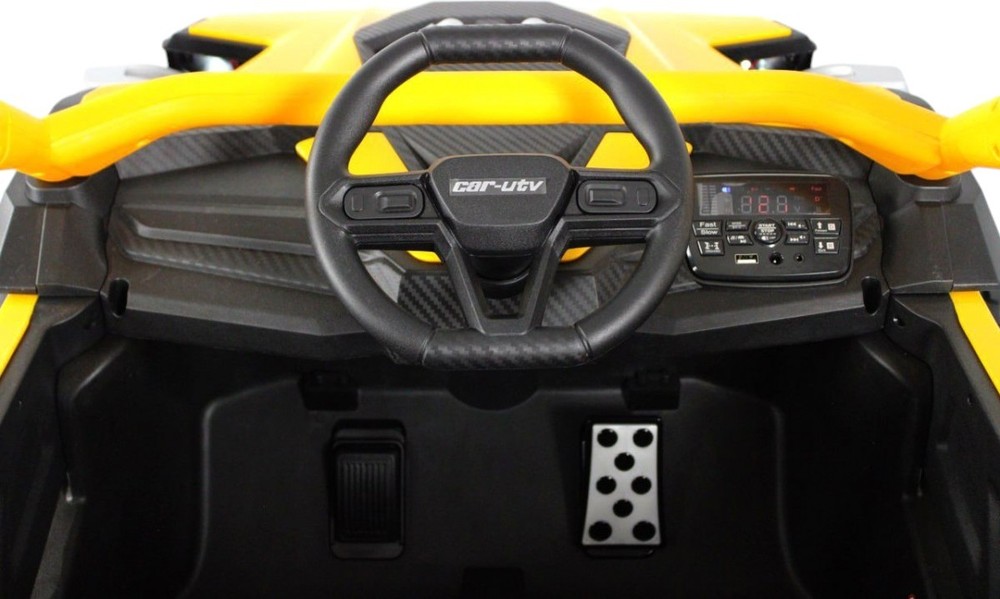 Детский электромобиль RiverToys (Z707ZZ) (желтый)
