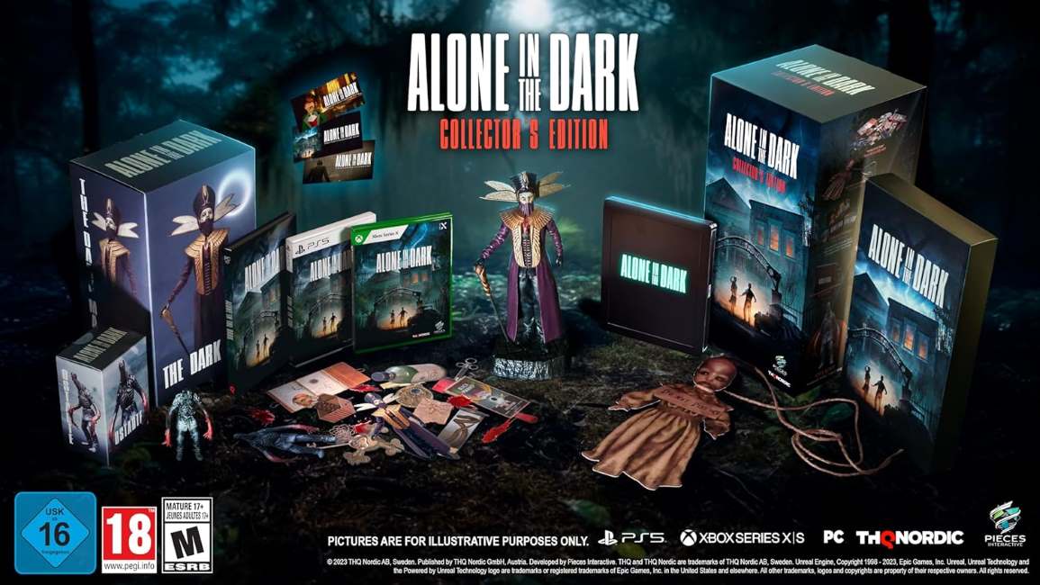 Игра Alone in the Dark: Collector's Edition (PS5, русские субтитры)