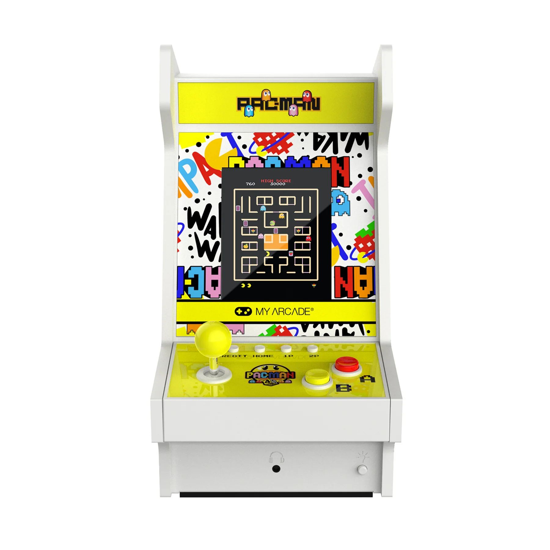 Аркадная игровая ретро приставка консоль My Arcade PAC-MAN 45th Anniversary Mighty Player