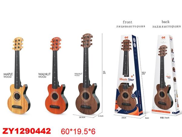 Гитара в ассорт. 77-08A в кор. в кор.2*24шт ZY1290442