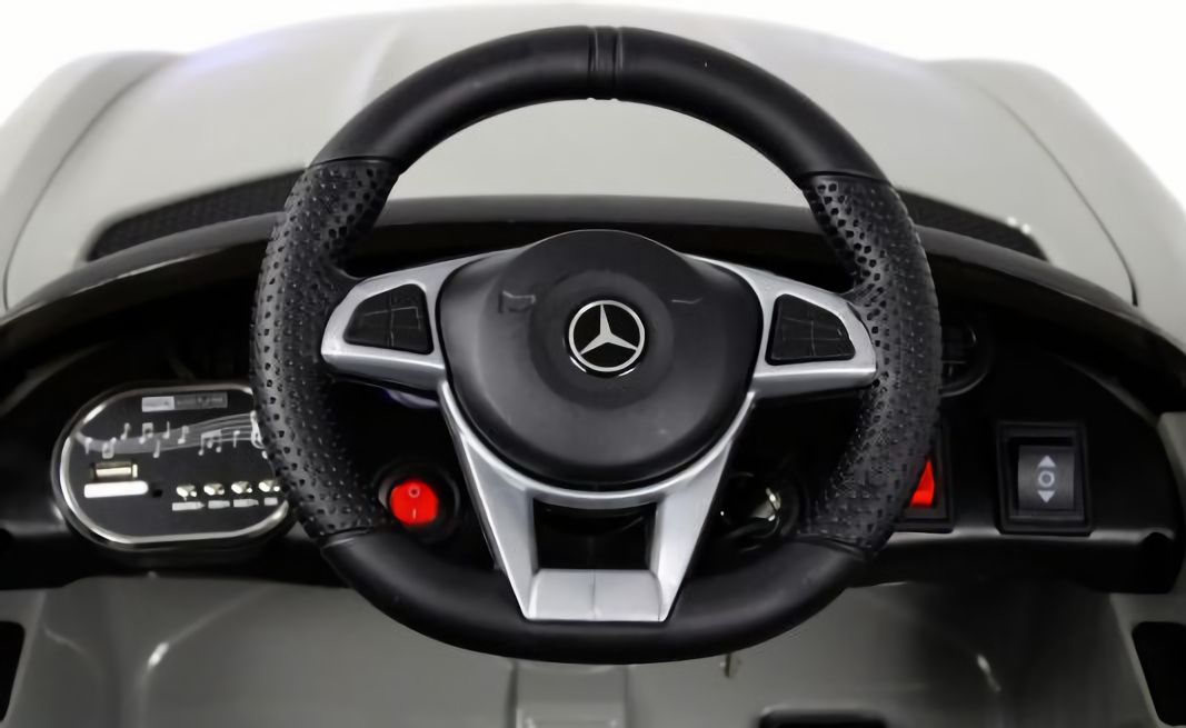 Детский электромобиль Mercedes-Benz AMG GT X777XX серый