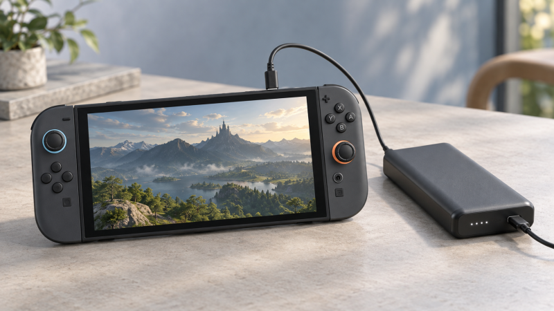 Как выбрать внешний аккумулятор для Nintendo Switch 2
