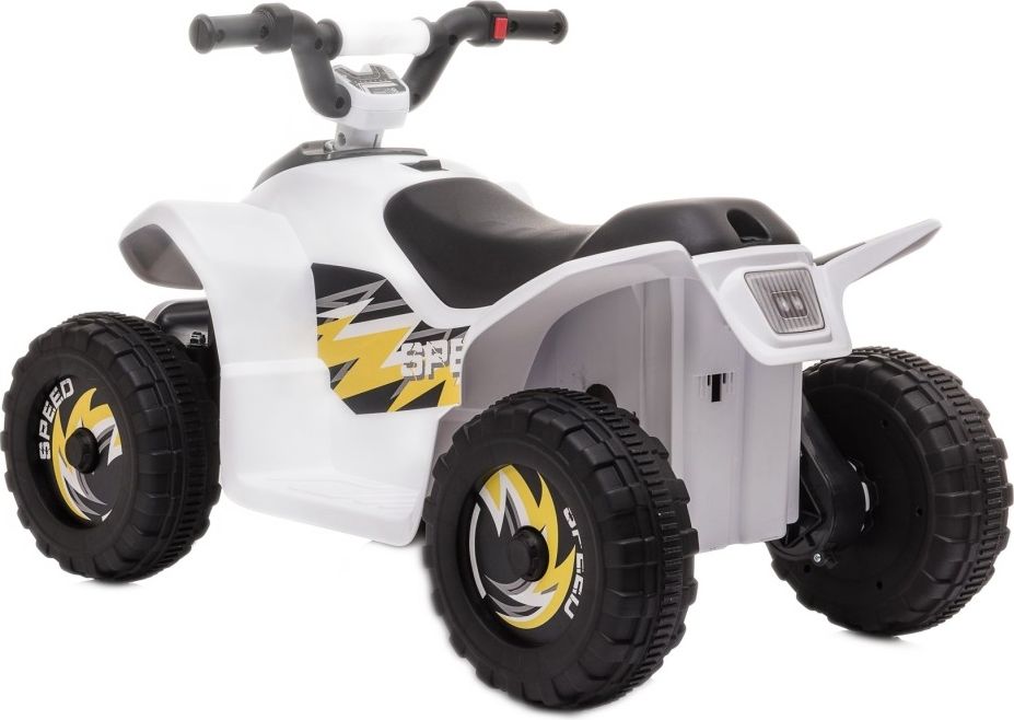 Детский электроквадроцикл RiverToys H001HH белый