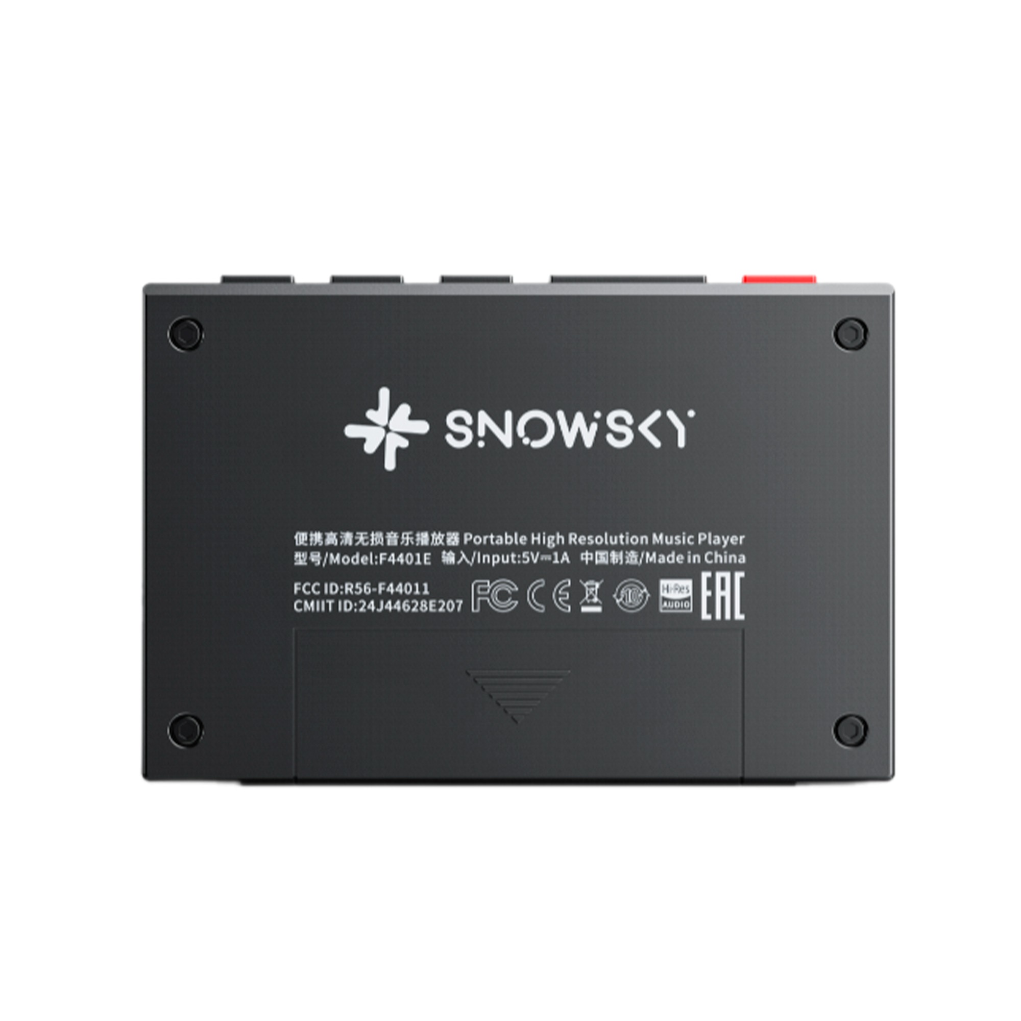 Портативный аудиоплеер FIIO SNOWSKY ECHO MINI 8Гб (F4401E), Чёрный