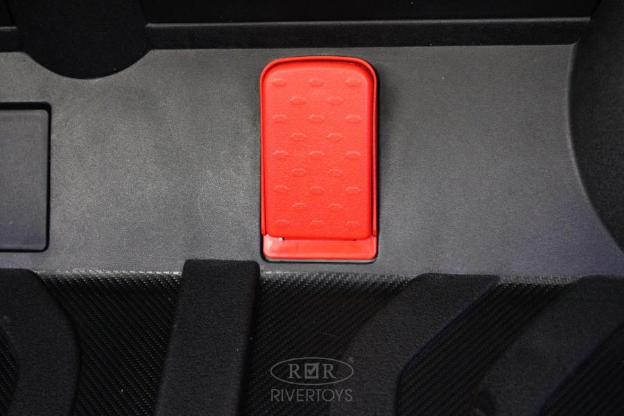 Детский электромобиль RiverToys T777TT 4WD розовый камуфляж