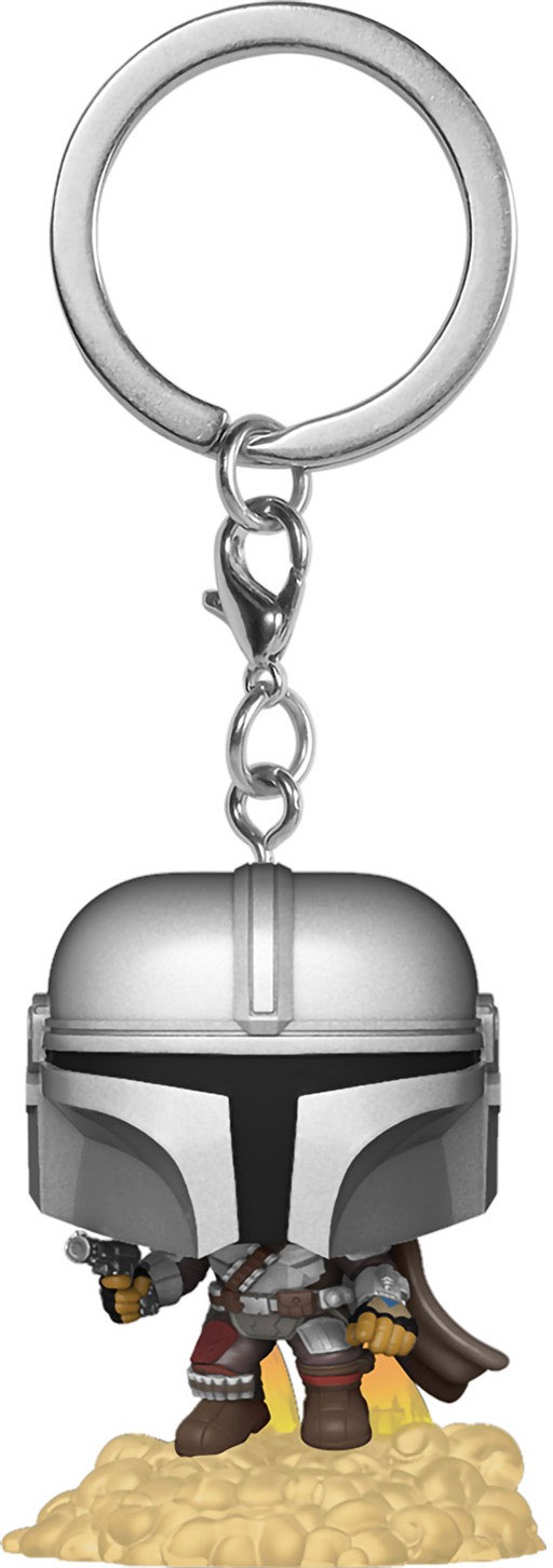 Брелок для ключей Funko Pocket POP! Keychain: Mandalorian: Mandalorian w/Blaster (53046)