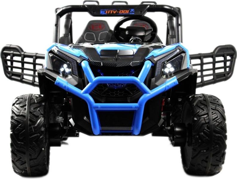 Детский электромобиль RiverToys K777KK LUX 4WD синий