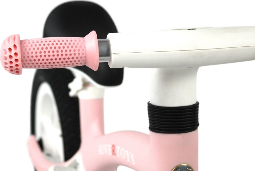 Детский беговел RiverToys (HB-001) (розовый)